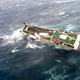 Illustration for article titled 18 terrifying photos of ships in trouble